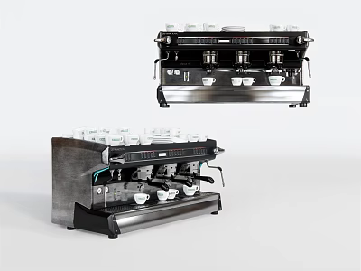 Professional Espresso Coffee Machine An Essential Kitchen Appliance For Home Brewing 3d model