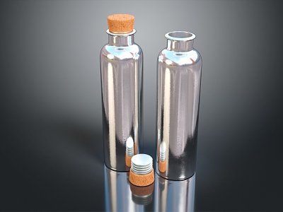 Modern water bottle thermos cup insulation cup warm cup model