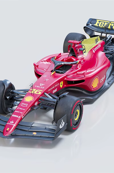 Ferrari Racing Modern Racing 3d model Ferrari Racing Modern Racing 3d model
