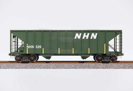 modern train skins bulk cargo hold 3d model