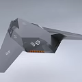 Modern Bomber Stealth Attack Bomber 3d model