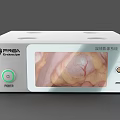 APL 001 Medical Device With Digital Display Green Button And White Design