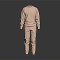 Comfortable Pink Loungewear Set With Long Sleeve Top And Matching Pants