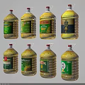 Assorted Vegetable Cooking Oil Large Bottles With Various Brand Labels And Packaging