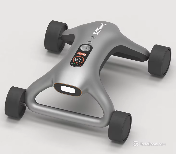 Smart Schumi Machine With Four Wheels And Digital Control Panel Design 3d model