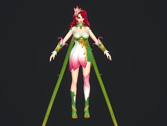 Queen of Thorns Queen of Plants 3d model