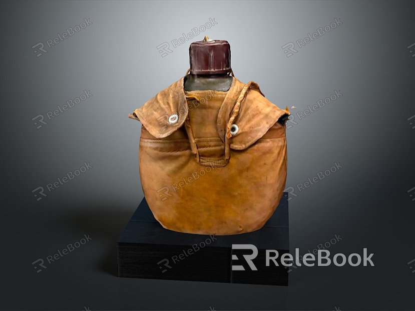 Copper Kettle Military Kettle Copper Kettle Kettle Kettle Tea Kettle Old Kettle Barrel Kettle Container model