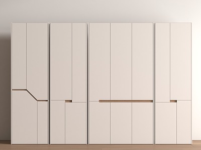 Lockers Balcony Lockers 3d model