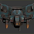 Mecha Warrior Mecha Soldier Machine Armor Mechanical Armor 3d model