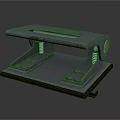 Metal Hardware Tool With Spring Mechanism And Wooden Base For Stamping