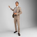 modern man 3d model