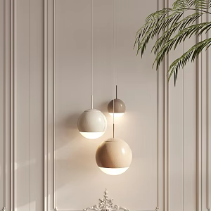 Bedside chandelier 3d model