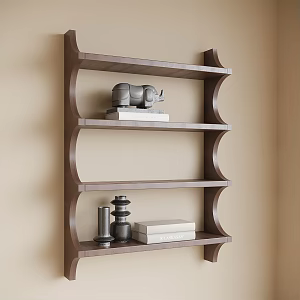 Modern Toilet Storage Rack 3d model