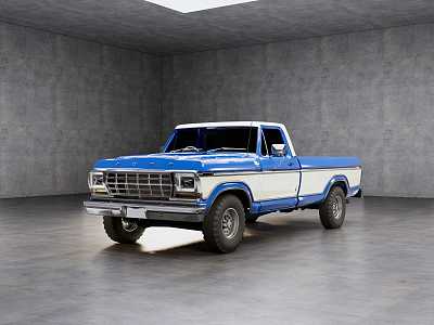 Ford F150 1978 3d model