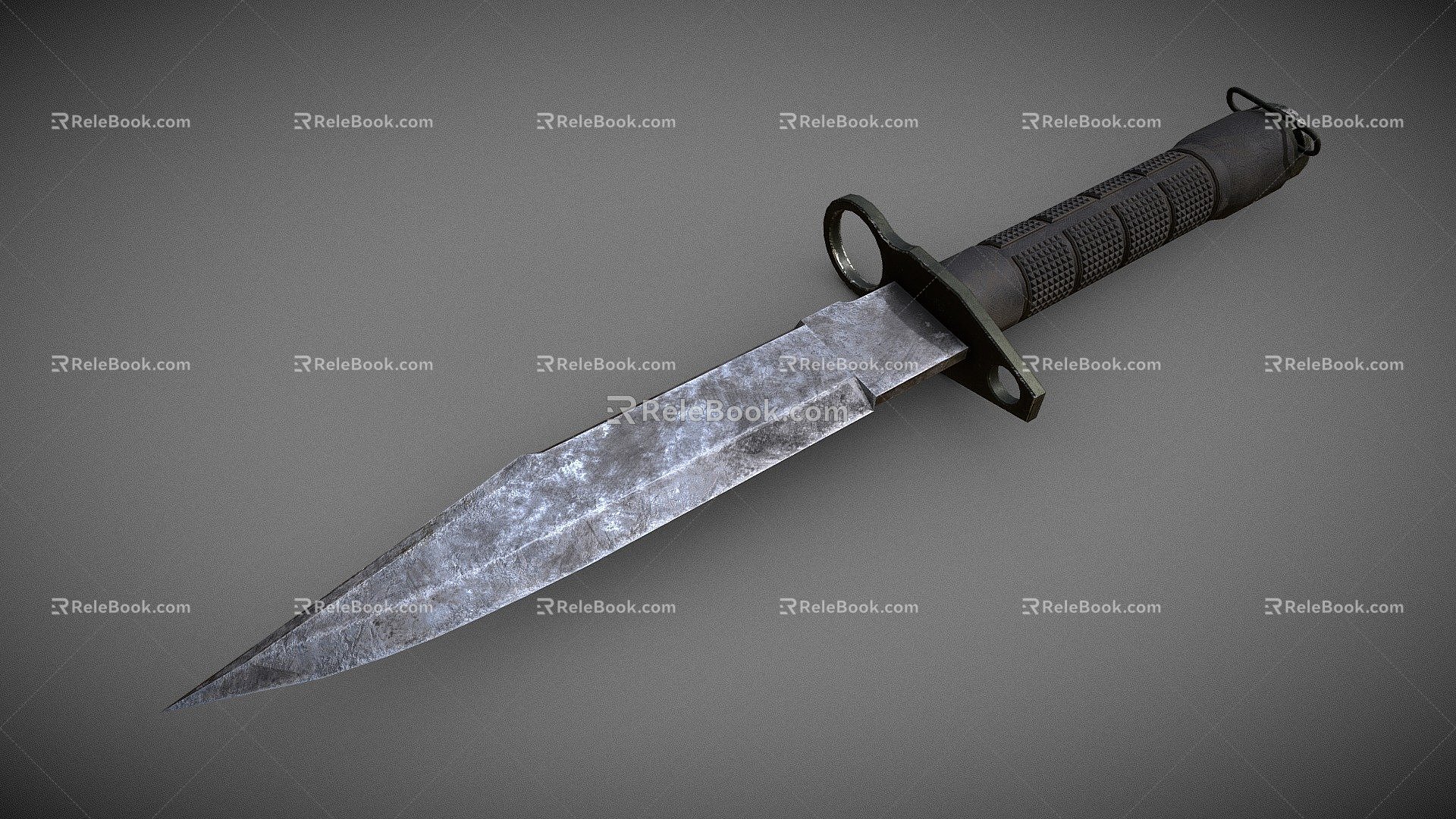 Combat Knife 3d model