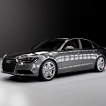 Silver Sedan Car With Sleek Four Door Design Alloy Wheels And Shiny Exterior