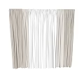 Beige Curtains With White Sheer Panels For Window Natural Light Home