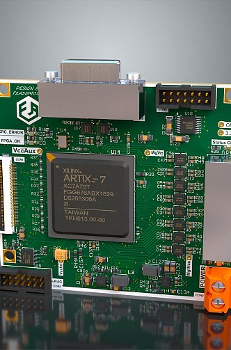 integrated circuit board circuit board integrated circuit integrated circuit integrated block electronic board electronic component electronic part chip 3d model