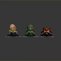 Turtle Cartoon Turtle Snapping Turtle Chickbill Turtle Reptile Cold Blooded Animal Reptile Class 3d model