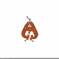 Orange C Clamp Workshop Tool With Metal Frame Screw Handle And Clamping Jaws
