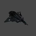 Advanced Sleek Fighter Jet With Aerodynamic Design Cockpit And Gray Body Details