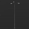 Modern Metal Outdoor Light Pole With Single Head For Street Lighting Applications