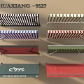 TPHUAXIANG 9527 Outdoor Awnings With Various Colors Striped And Solid Styles