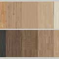Various Wooden Flooring Samples With Different Colors And Natural Textures 3d model