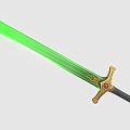 Sword Fantasy Sword Nature Sword Magic Sword 3d model