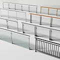 Various Modern Railings Featuring Glass Wooden and Metal Designs for Home Decor