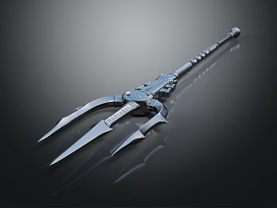 Modern weapons Trident Ancient weapons Cold weapons Medieval items Medieval weapons 3d model