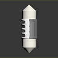 Durable Metal White Plastic Hardware Tool With Conical Tip For Industrial Applications