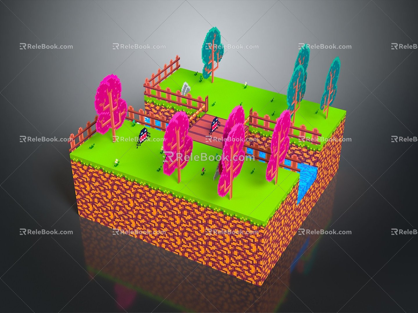 Game Environment Game Scene Fairy Tale Scene Fairy Tale 3d model