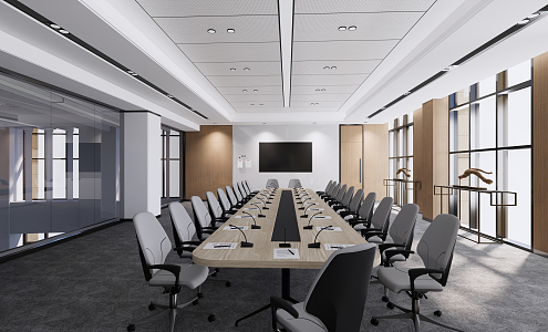 Meeting Room in Modern Meeting Room 3d model