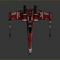 Modern Fighter Sci-fi Fighter 3d model
