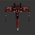 Modern Fighter Fighter Fighter Sci-fi Fighter 3d model