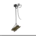 Professional Outdoor Equipment With Tripod Base Camouflage Design Black Box And Antenna