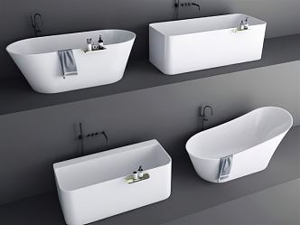 Modern Bathtub 3d model