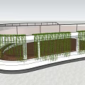 Lush Green Vines Covering Modern Building Exterior With Curved Design And Open Balcony