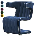 Modern Leisure Accent Chairs In Multiple Colors With Velvet Upholstery And Sleek Armrest Lines