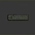 Green Military Tank Six Wheeled Armored Vehicle With Heavy Duty Reinforced Structure