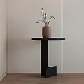 Modern side table sofa editing bedside table 3d model