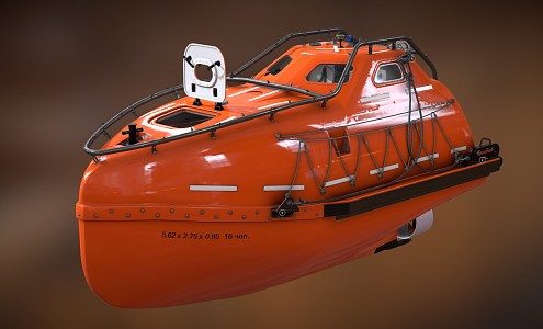 Modern Submarine 3d model