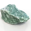 Green Natural Wood Stone with Rough Surface and Unique Textured Patterns