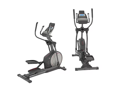 High Quality Fitness Equipment With Elliptical Trainer And Exercise Machine 3d model