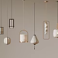 New Chinese Chandelier 3d model