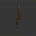 Fantasy Tree Creature With Wooden Body Multiple Limbs And Green Head