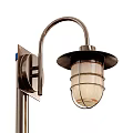 Retro street lamp 3d model