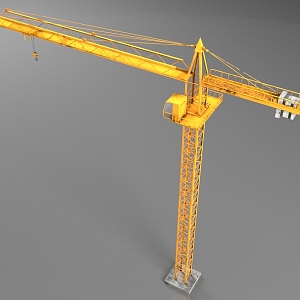 tower crane tower crane 3d model