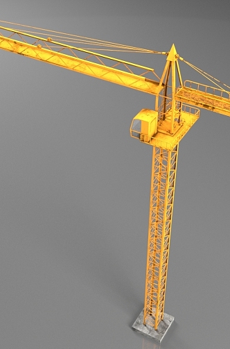 tower crane tower crane 3d model